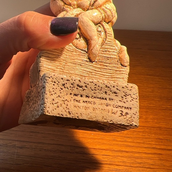 Vintage 1975 Paula Figurine Ontario Canada days come and go love is for all time - Picture 4 of 4